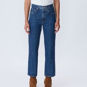 NWT SLVRLAKE Holt Renfrew London Crop Jeans in Western Hero Size 31 Made in USA